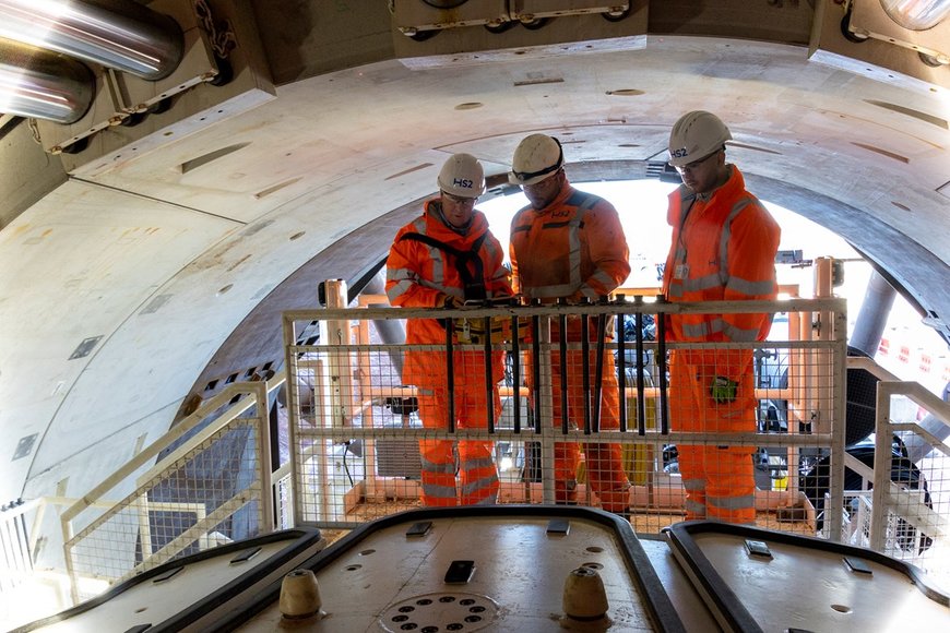 HS2 Launches First Midlands Giant Tunnelling Machine